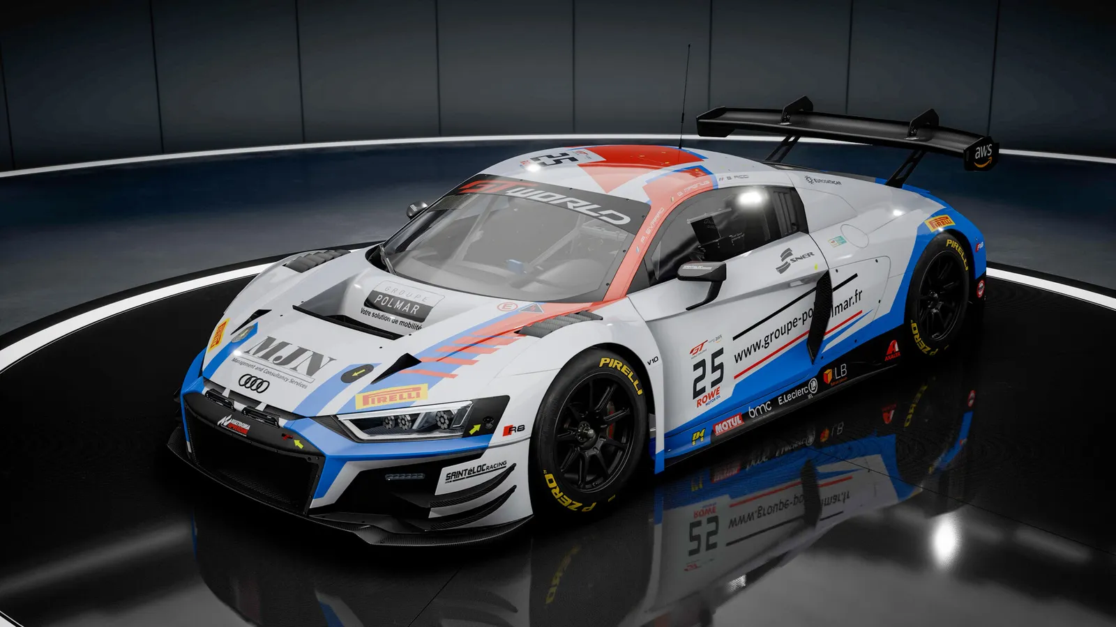ACC 의 아우디 R8 LMS GT3 evo II