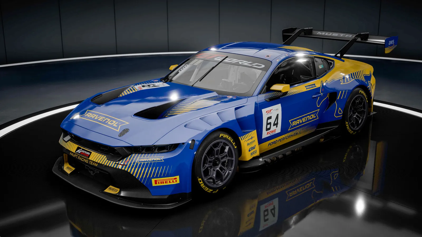 ACC 의 포드 머스탱 GT3